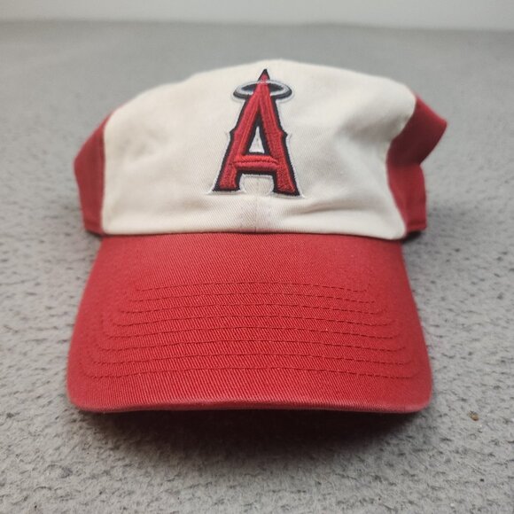 The Franchise Other - Los Angeles Angels Hat Cap Fitted Red White Large The Franchise MLB Baseball